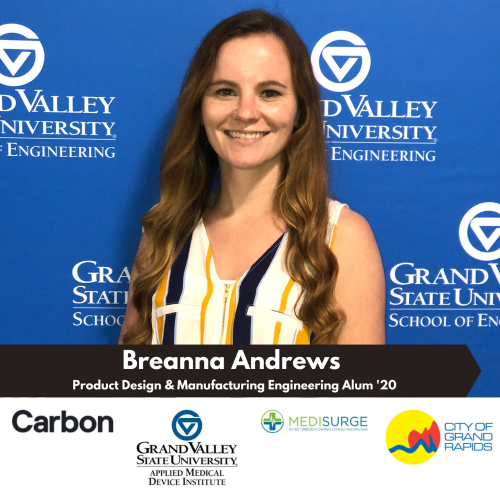 Engineering Alum Reflects on Career at Medisurge, Collaboration with the applied Medical Device Institute, and Time as a GVSU Student